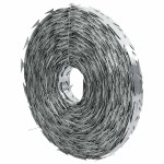 vidaXL Sârmă ghimpată Concertina, oțel galvanizat, 500 m vidaXL Sârmă ghimpată Concertina, oțel galvanizat, 500 m