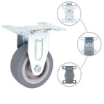 vidaXL Roți fixe, 4 buc., 50 mm vidaXL Roți fixe, 4 buc., 50 mm