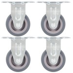vidaXL Roți fixe, 4 buc., 50 mm vidaXL Roți fixe, 4 buc., 50 mm