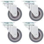 vidaXL Roți pivotante, 4 buc., 50 mm vidaXL Roți pivotante, 4 buc., 50 mm