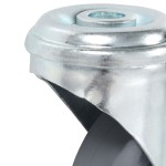 vidaXL Roți pivotante cu gaură pentru șurub, 4 buc., 75 mm vidaXL Roți pivotante cu gaură pentru șurub, 4 buc., 75 mm