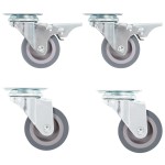 vidaXL Roți pivotante, 4 buc., 50 mm vidaXL Roți pivotante, 4 buc., 50 mm