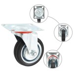 vidaXL Roți pivotante, 4 buc., 75 mm vidaXL Roți pivotante, 4 buc., 75 mm
