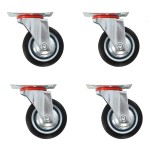 vidaXL Roți pivotante, 4 buc., 75 mm vidaXL Roți pivotante, 4 buc., 75 mm
