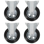 vidaXL Roți fixe, 4 buc., 160 mm vidaXL Roți fixe, 4 buc., 160 mm