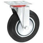 vidaXL Roți pivotante, 4 buc., 200 mm vidaXL Roți pivotante, 4 buc., 200 mm