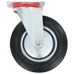 vidaXL Roți pivotante, 4 buc., 200 mm vidaXL Roți pivotante, 4 buc., 200 mm