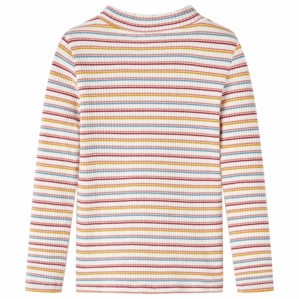 Tricou de copii cu mâneci lungi, ecru, 116