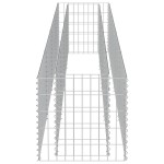vidaXL Strat înălțat gabion, 360 x 50 x 50 cm, oțel galvanizat