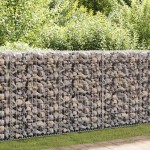 vidaXL Perete gabion, 630 x 30 x 100 cm, oțel galvanizat vidaXL Perete gabion, 630 x 30 x 100 cm, oțel galvanizat