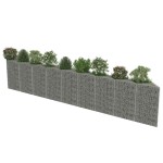vidaXL Perete gabion, 630 x 30 x 100 cm, oțel galvanizat vidaXL Perete gabion, 630 x 30 x 100 cm, oțel galvanizat