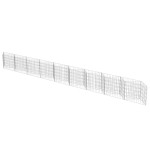 vidaXL Perete gabion, 630 x 30 x 50 cm, oțel galvanizat