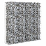 vidaXL Perete gabion cu capace, 80 x 20 x 100 cm, oțel galvanizat vidaXL Perete gabion cu capace, 80 x 20 x 100 cm, oțel galvanizat