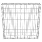 vidaXL Perete gabion cu capace, oțel galvanizat, 100 x 20 x 100 cm vidaXL Perete gabion cu capace, oțel galvanizat, 100 x 20 x 100 cm