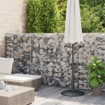 vidaXL Perete gabion cu capace, 600 x 50 x 150 cm, oțel galvanizat vidaXL Perete gabion cu capace, 600 x 50 x 150 cm, oțel galvanizat