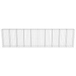 vidaXL Perete gabion cu capace, 600 x 50 x 150 cm, oțel galvanizat vidaXL Perete gabion cu capace, 600 x 50 x 150 cm, oțel galvanizat