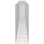 vidaXL Perete gabion cu capace, 600 x 50 x 150 cm, oțel galvanizat vidaXL Perete gabion cu capace, 600 x 50 x 150 cm, oțel galvanizat
