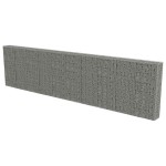 vidaXL Perete gabion cu capace, 600 x 30 x 150 cm, oțel galvanizat vidaXL Perete gabion cu capace, 600 x 30 x 150 cm, oțel galvanizat
