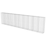 vidaXL Perete gabion cu capace, 600 x 30 x 150 cm, oțel galvanizat vidaXL Perete gabion cu capace, 600 x 30 x 150 cm, oțel galvanizat