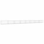 vidaXL Perete gabion cu capace, 900 x 50 x 50 cm, oțel galvanizat vidaXL Perete gabion cu capace, 900 x 50 x 50 cm, oțel galvanizat