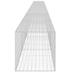 vidaXL Perete gabion cu capace, 900 x 50 x 50 cm, oțel galvanizat vidaXL Perete gabion cu capace, 900 x 50 x 50 cm, oțel galvanizat
