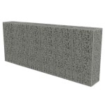 vidaXL Perete gabion cu capace, 300 x 50 x 150 cm, oțel galvanizat vidaXL Perete gabion cu capace, 300 x 50 x 150 cm, oțel galvanizat