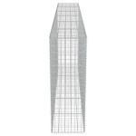 vidaXL Perete gabion cu capace, 300 x 50 x 150 cm, oțel galvanizat vidaXL Perete gabion cu capace, 300 x 50 x 150 cm, oțel galvanizat