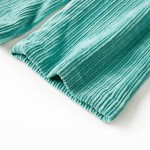Pantaloni de copii din velur, verde mentă, 128