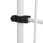 vidaXL Copertină retractabilă manual, antracit, 400 cm