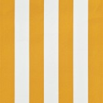 vidaXL Copertină retractabilă, galben și alb, 200 x 150 cm