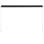 vidaXL Copertină retractabilă, antracit, 200 x 150 cm vidaXL Copertină retractabilă, antracit, 200 x 150 cm