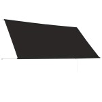 vidaXL Copertină retractabilă, antracit, 300 x 150 cm vidaXL Copertină retractabilă, antracit, 300 x 150 cm