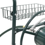 vidaXL Cărucior pentru furtun de grădină cu racord 1/2", 75 m, oțel vidaXL Cărucior pentru furtun de grădină cu racord 1/2", 75 m, oțel