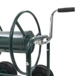 vidaXL Cărucior pentru furtun de grădină cu racord 1/2", 75 m, oțel vidaXL Cărucior pentru furtun de grădină cu racord 1/2", 75 m, oțel