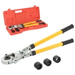 vidaXL Clești hidraulici de sertizare, 16-20-26-32 mm vidaXL Clești hidraulici de sertizare, 16-20-26-32 mm