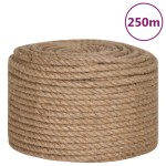vidaXL Frânghie, 250 m, iută 100%, 10 mm vidaXL Frânghie, 250 m, iută 100%, 10 mm