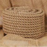 vidaXL Frânghie 20 mm, 100 m, 100% iută vidaXL Frânghie 20 mm, 100 m, 100% iută