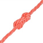 vidaXL Frânghie împletită polipropilenă, portocaliu, 100 m, 16 mm vidaXL Frânghie împletită polipropilenă, portocaliu, 100 m, 16 mm