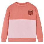 Hanorac pentru copii, color block, roz, 104 Hanorac pentru copii, color block, roz, 104