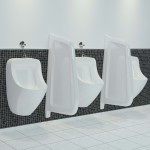 vidaXL Paravan protecție pisoar cu montaj în perete alb ceramică vidaXL Paravan protecție pisoar cu montaj în perete alb ceramică