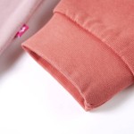 Hanorac pentru copii, color block, roz, 116 Hanorac pentru copii, color block, roz, 116