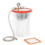 vidaXL Cameră de vid din oțel inoxidabil, 22,7 L vidaXL Cameră de vid din oțel inoxidabil, 22,7 L