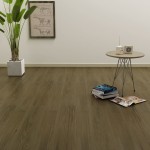 vidaXL Plăci autoadezive pardoseală maro PVC 4,46 m² 3 mm vidaXL Plăci autoadezive pardoseală maro PVC 4,46 m² 3 mm