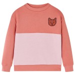 Hanorac pentru copii, color block, roz, 140 Hanorac pentru copii, color block, roz, 140