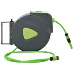 vidaXL Tambur furtun retractabil automat cu montaj pe perete 30 + 2 m
