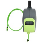 vidaXL Tambur furtun retractabil automat cu montaj pe perete 30 + 2 m