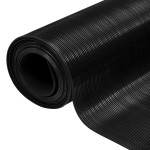 vidaXL Covor de cauciuc anti-alunecare, 1,5 x 2 m, 3 mm, nervuri fine vidaXL Covor de cauciuc anti-alunecare, 1,5 x 2 m, 3 mm, nervuri fine