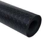 vidaXL Covor anti-alunecare, 1,5x4 m, cauciuc, cu puncte, 3 mm