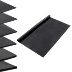 vidaXL Covor de cauciuc anti-alunecare, 1,2 x 5 m, 1 mm, neted vidaXL Covor de cauciuc anti-alunecare, 1,2 x 5 m, 1 mm, neted
