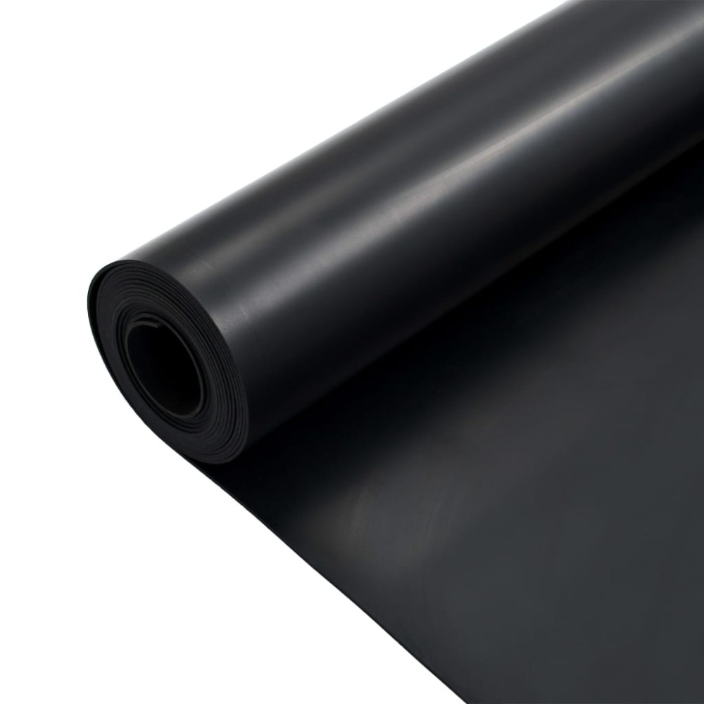 vidaXL Covor de cauciuc anti-alunecare, 1,2 x 5 m, 2 mm, neted